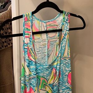 Lily Pulitzer racerback tank dress